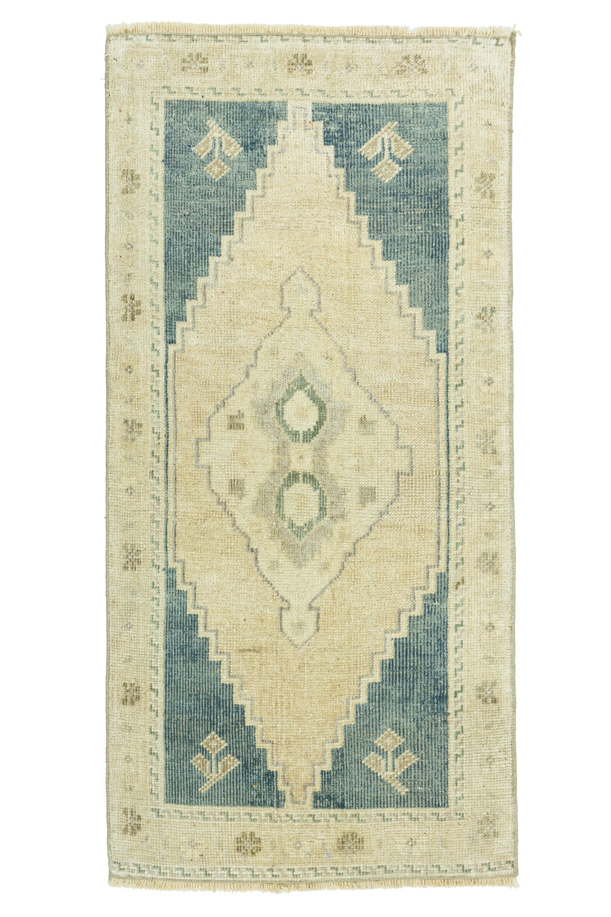 Vintage Turkish Mini Rug No. 799