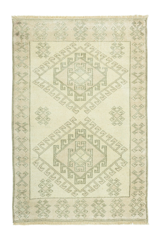 Vintage Turkish Mini Rug No. 798