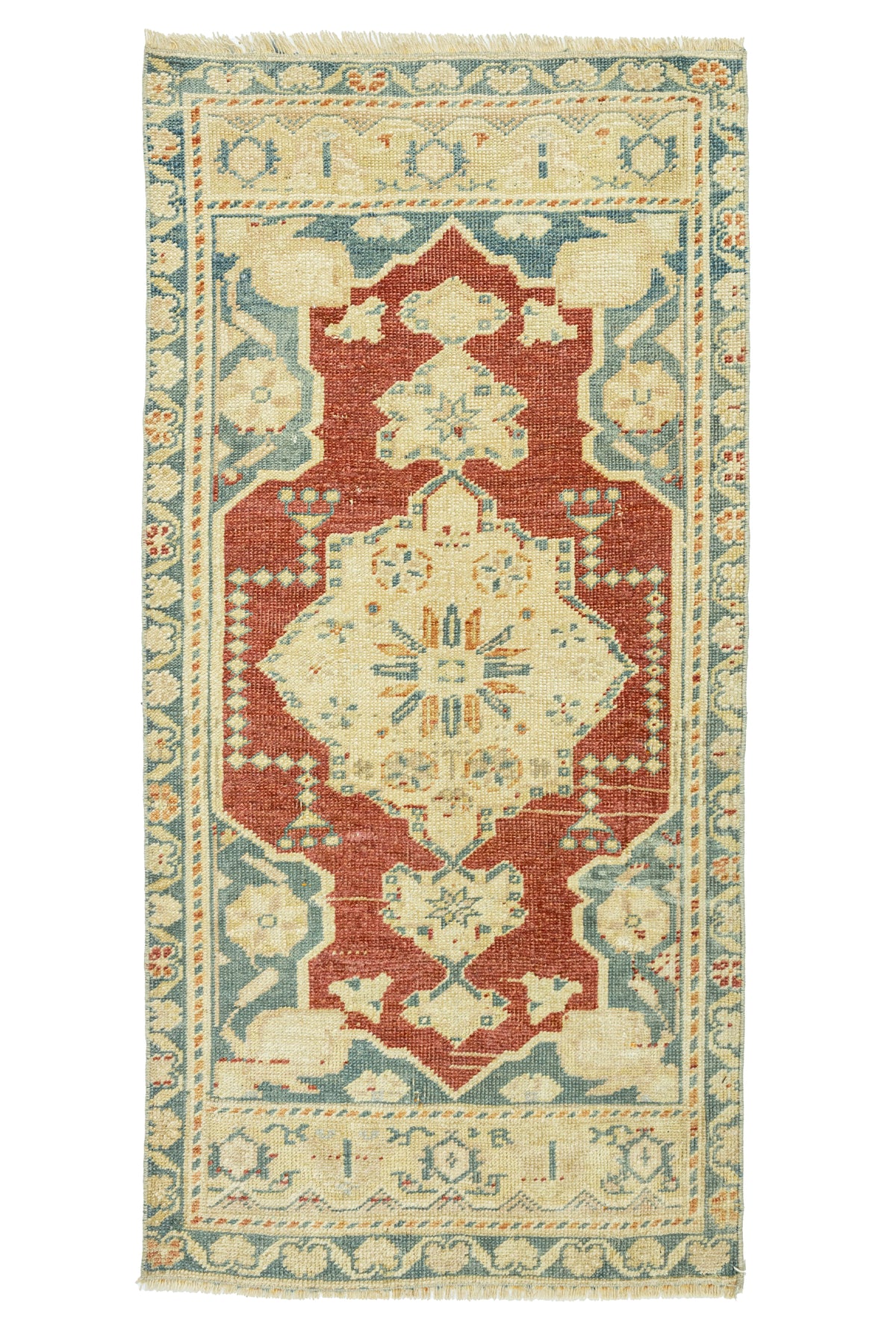 Vintage Turkish Mini Rug No. 831