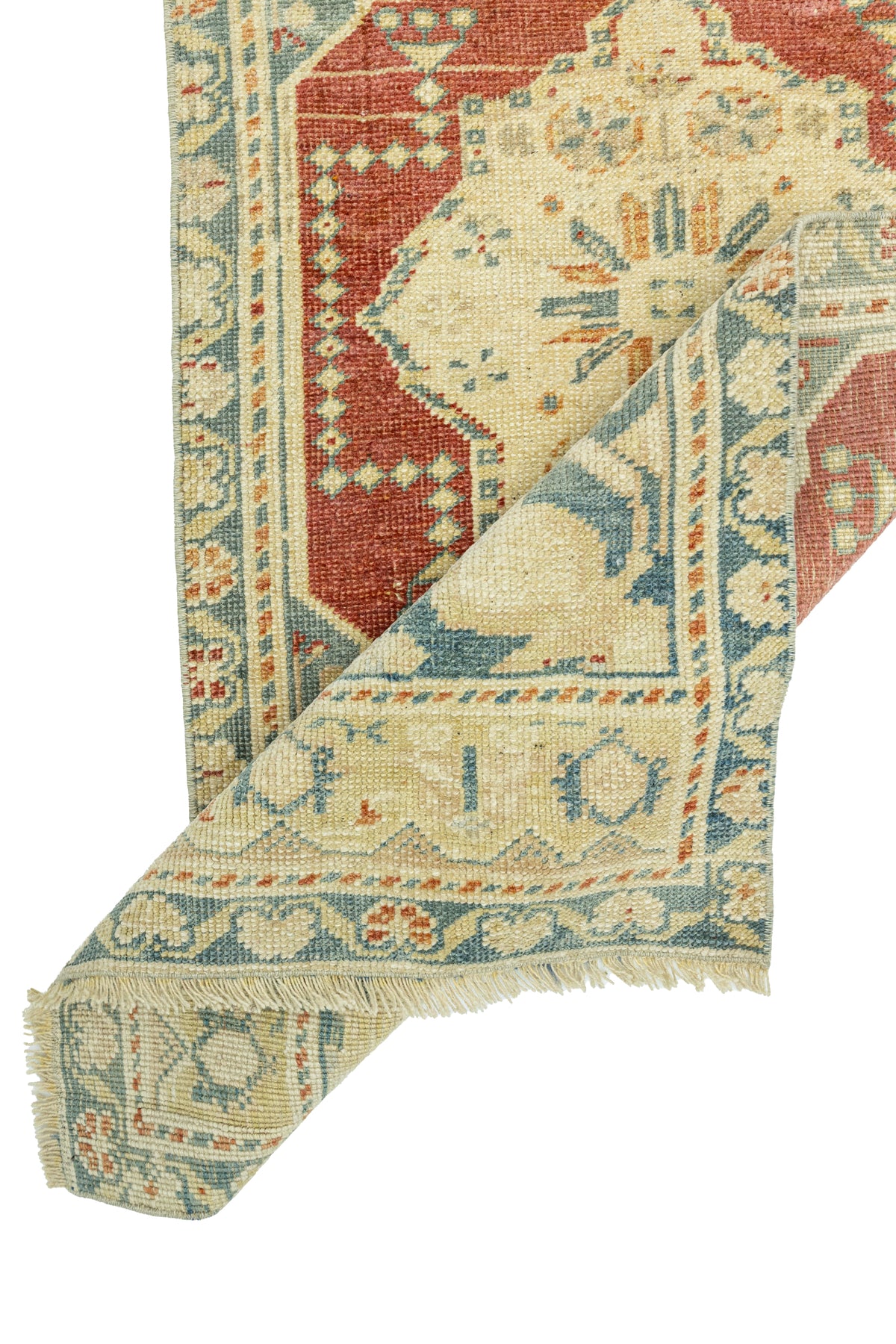 Vintage Turkish Mini Rug No. 831