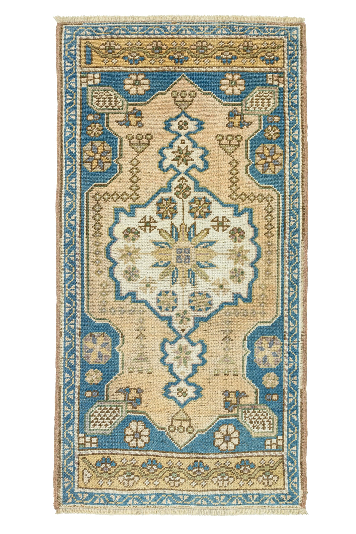 Vintage Turkish Mini Rug No. 826