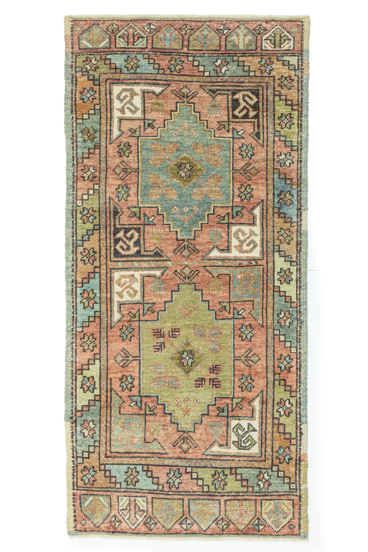 Vintage Turkish Mini Rug No. 814
