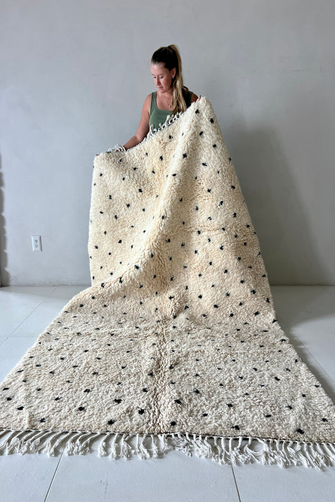 District Loom Beni Ouarain Area Rug Samira