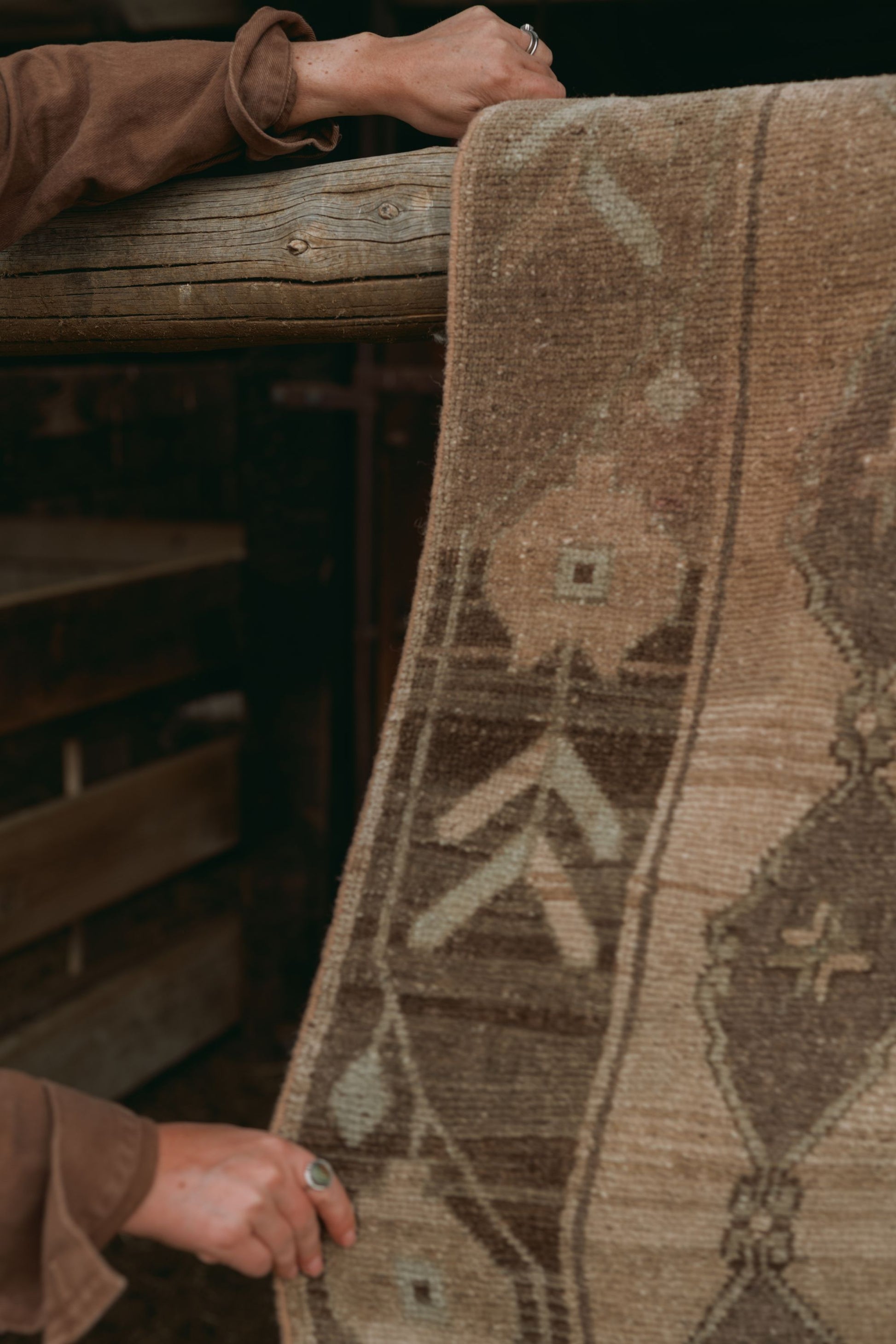 District Loom Vintage Wide Runner Rug Cami
