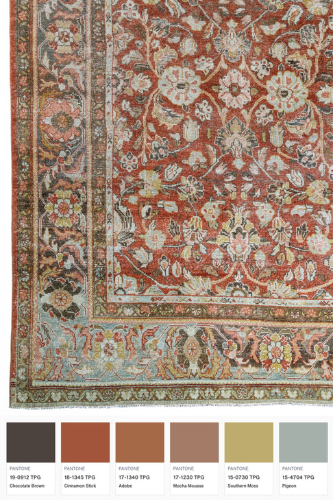District Loom Vintage Mahal Area Rug Orion