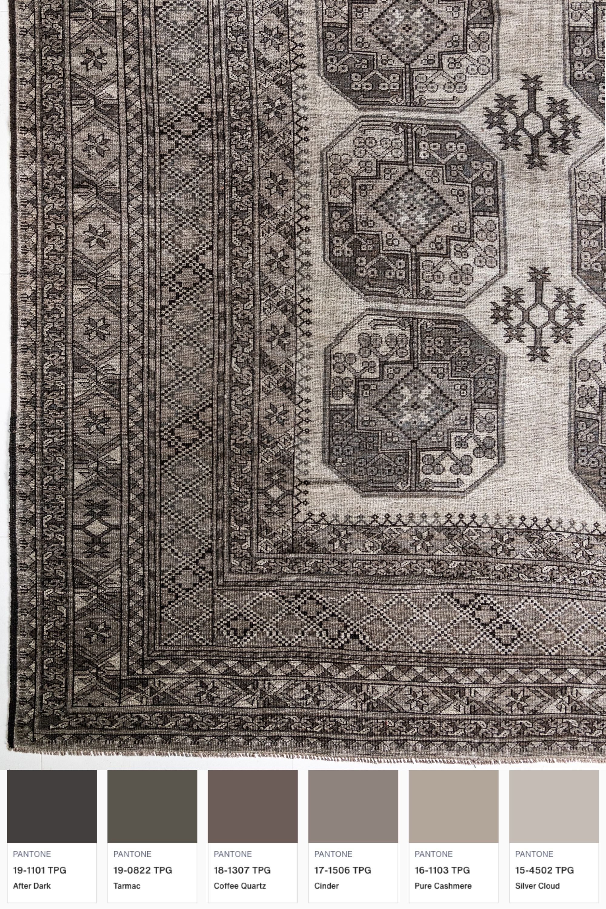 District Loom Vintage Ensari Area Rug Andes