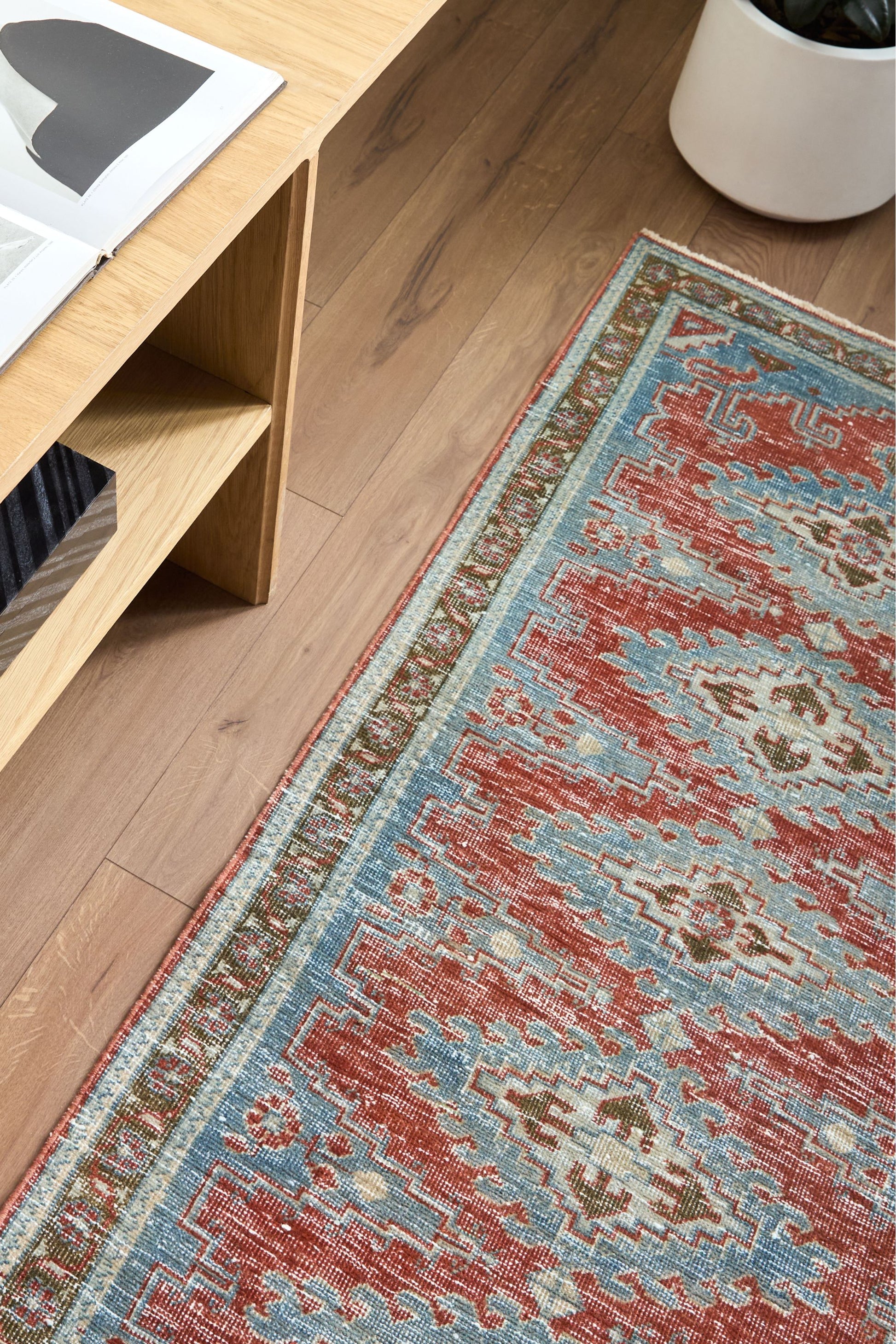District Loom Vintage Turkish Runner Rug Kane