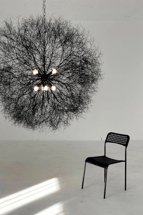 Owen Mortensen Tumbleweed Pendant 8 bulb x District Loom