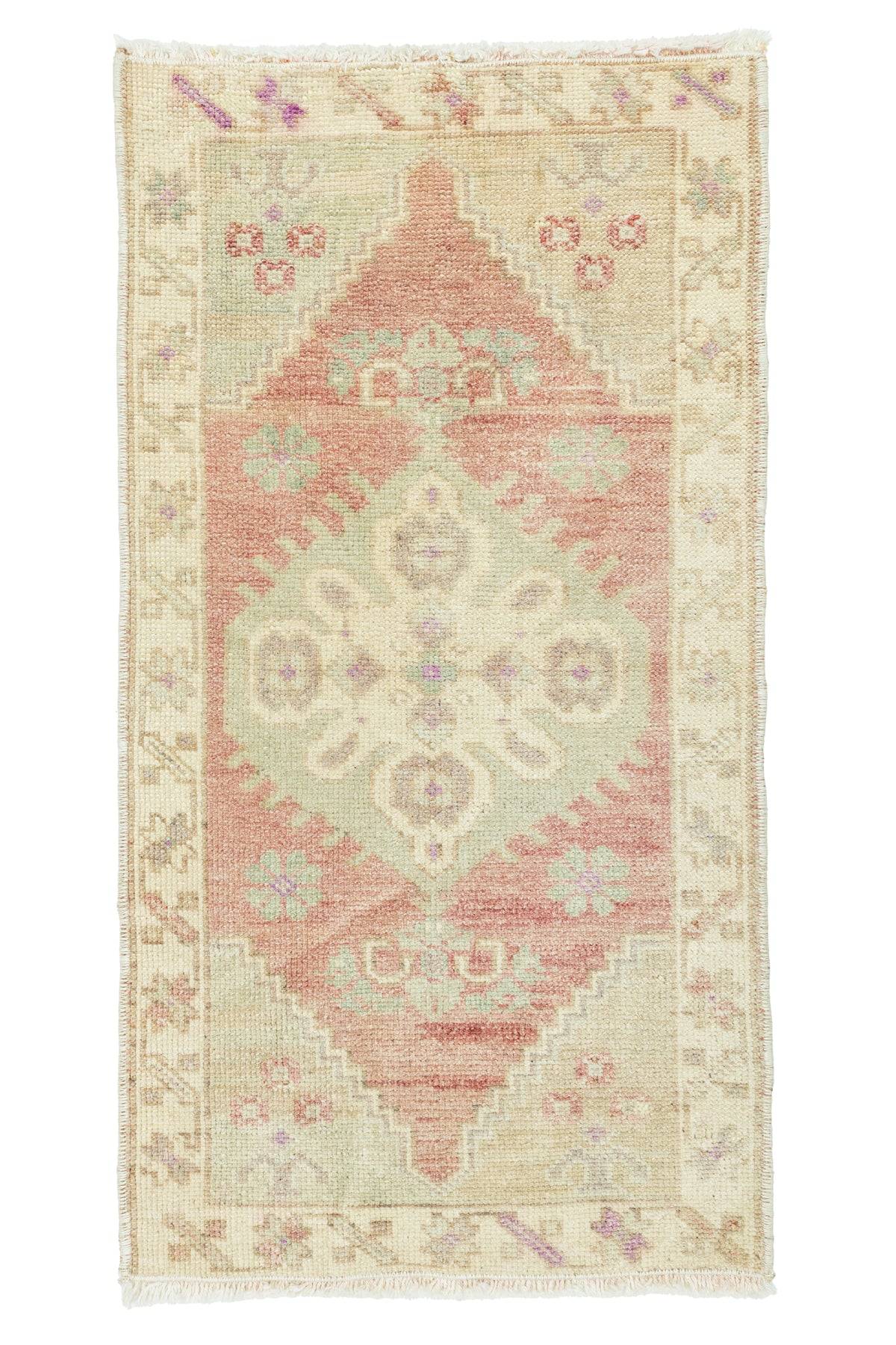 Vintage Turkish Mini Rug No. 789