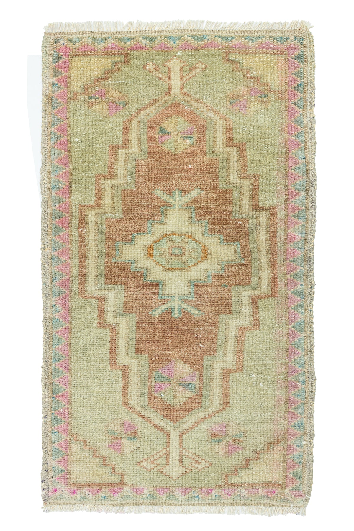 Vintage Turkish Mini Rug No. 792