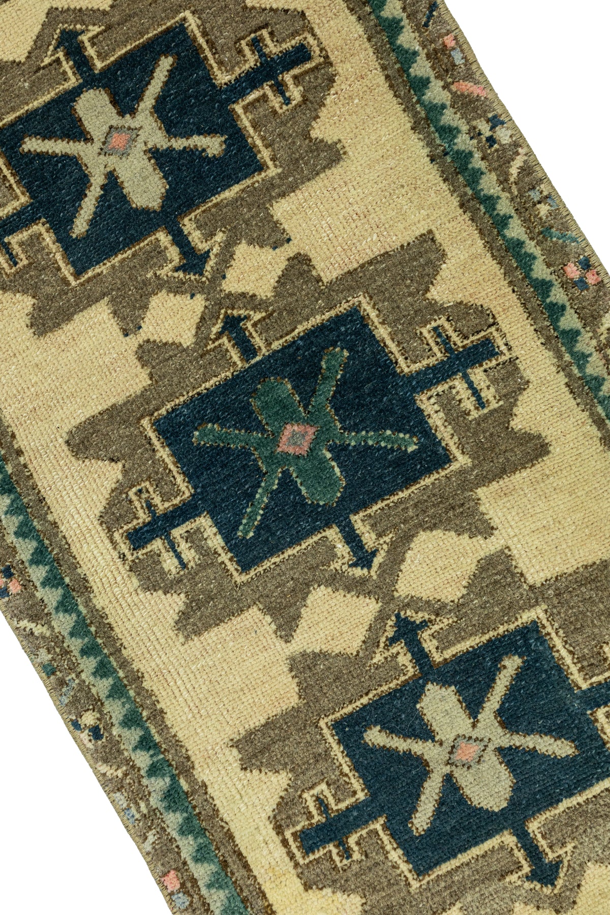 Vintage Turkish Mini Rug No. 808
