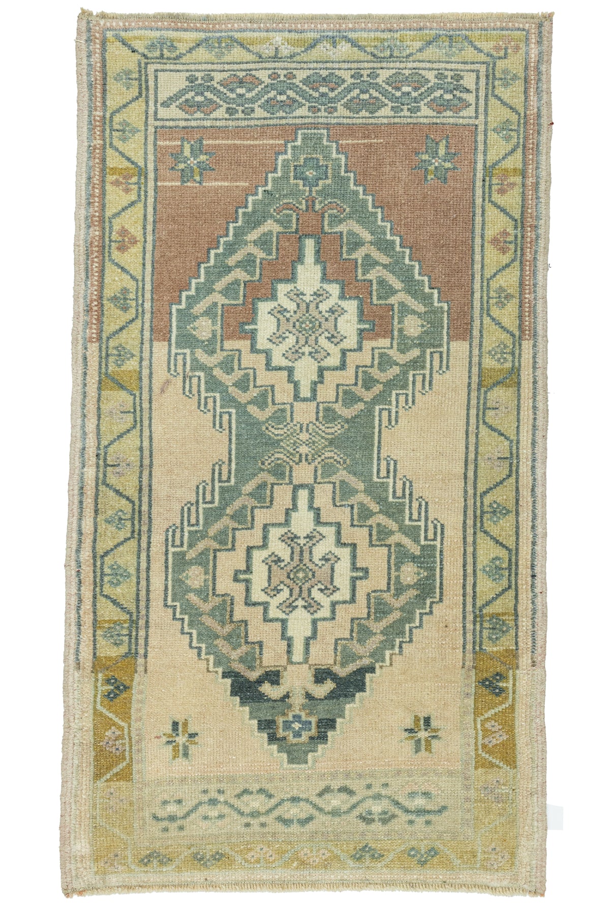 Vintage Turkish Mini Rug No. 813