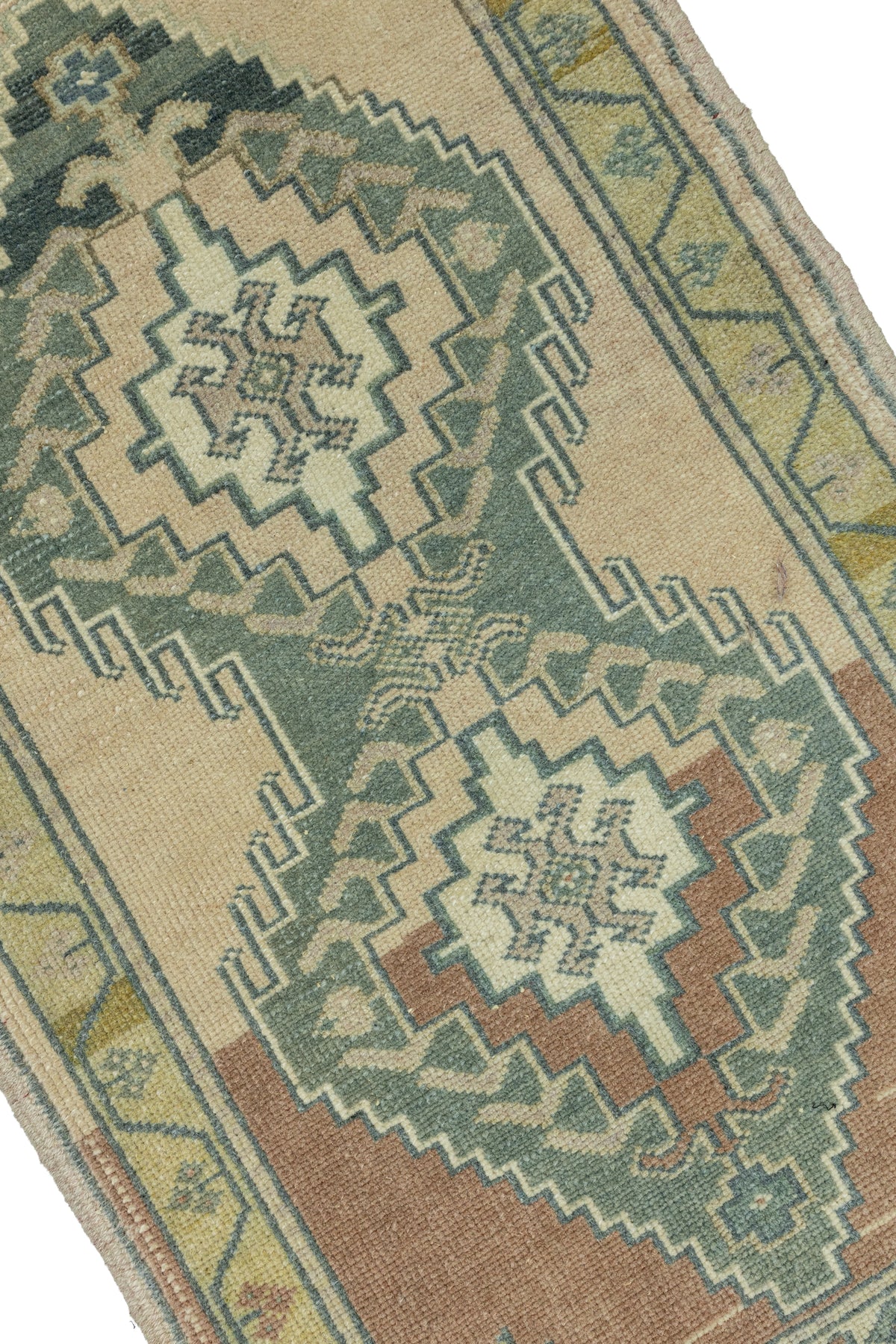Vintage Turkish Mini Rug No. 813