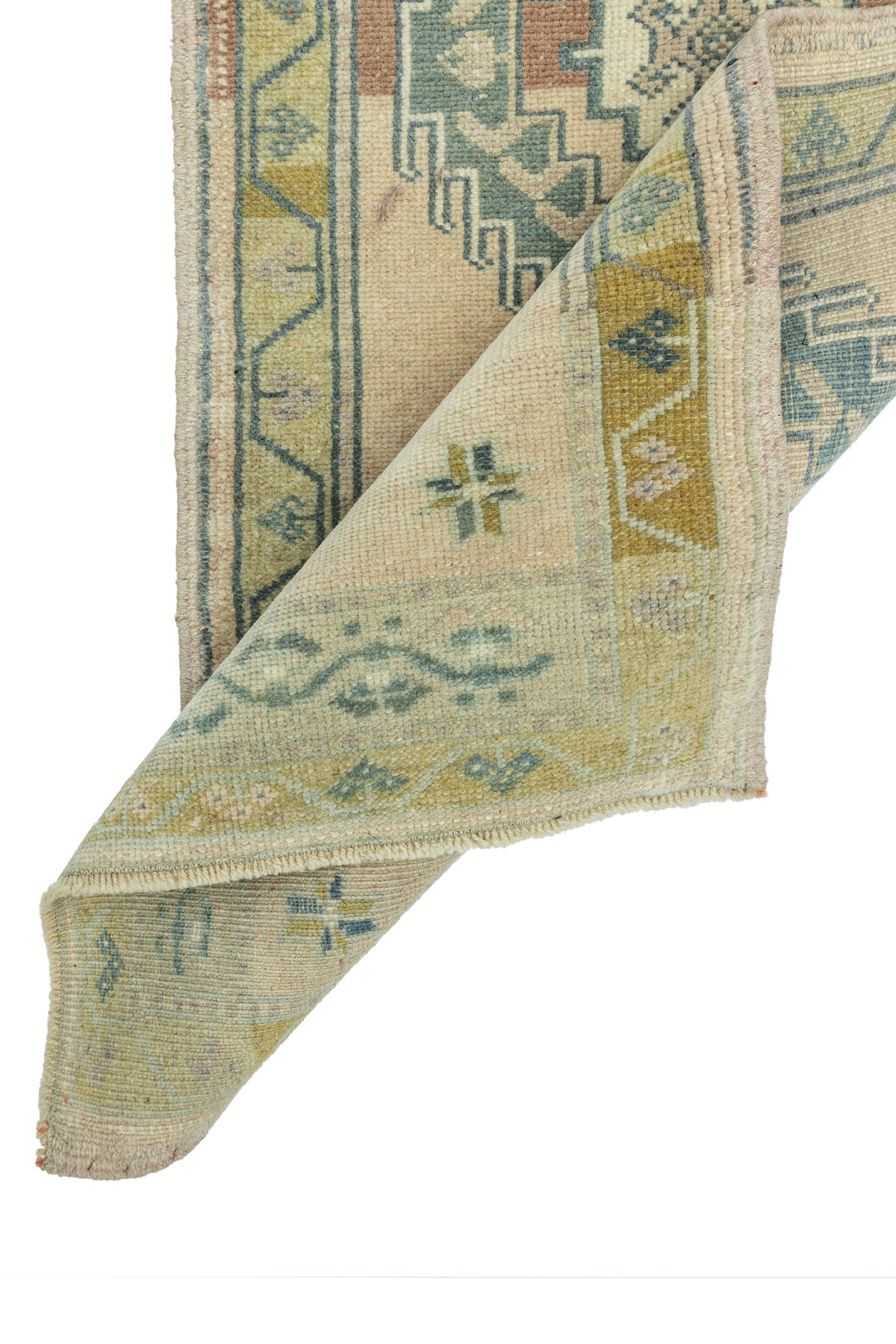 Vintage Turkish Mini Rug No. 813