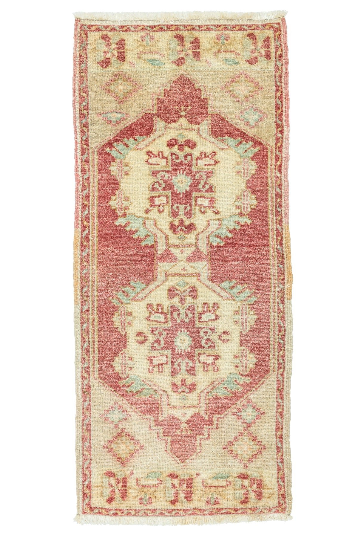 Vintage Turkish Mini Rug No. 790