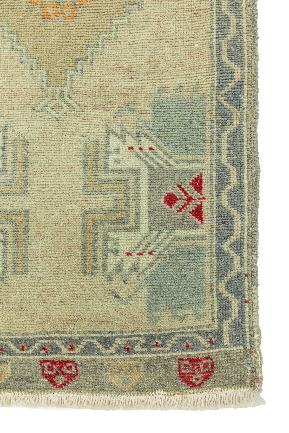 Vintage Turkish Mini Rug No. 793