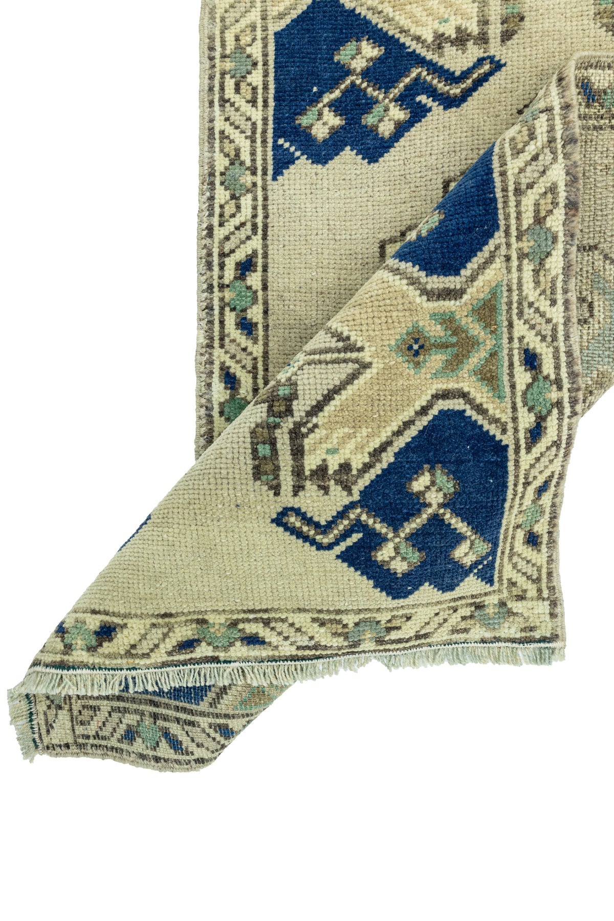 Vintage Turkish Mini Rug No. 804