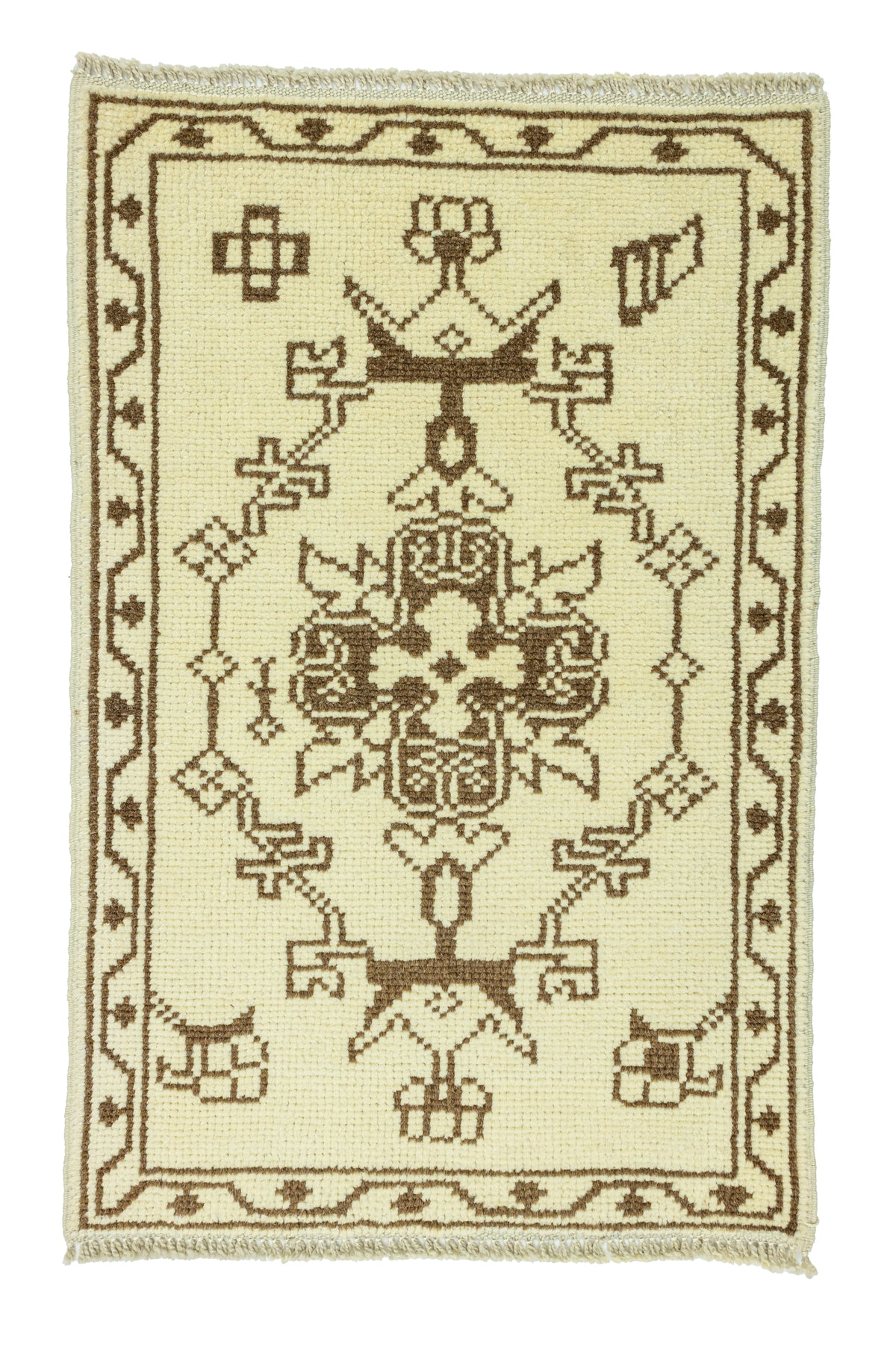 Vintage Turkish Mini Rug No. 836
