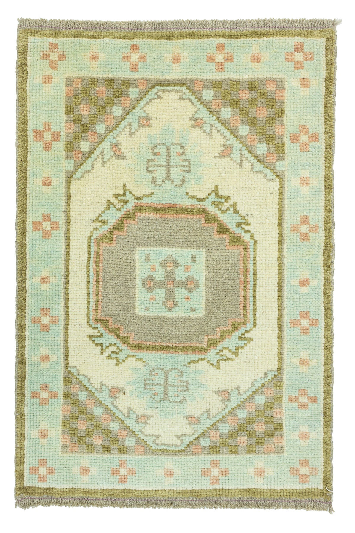 Vintage Turkish Mini Rug No. 833