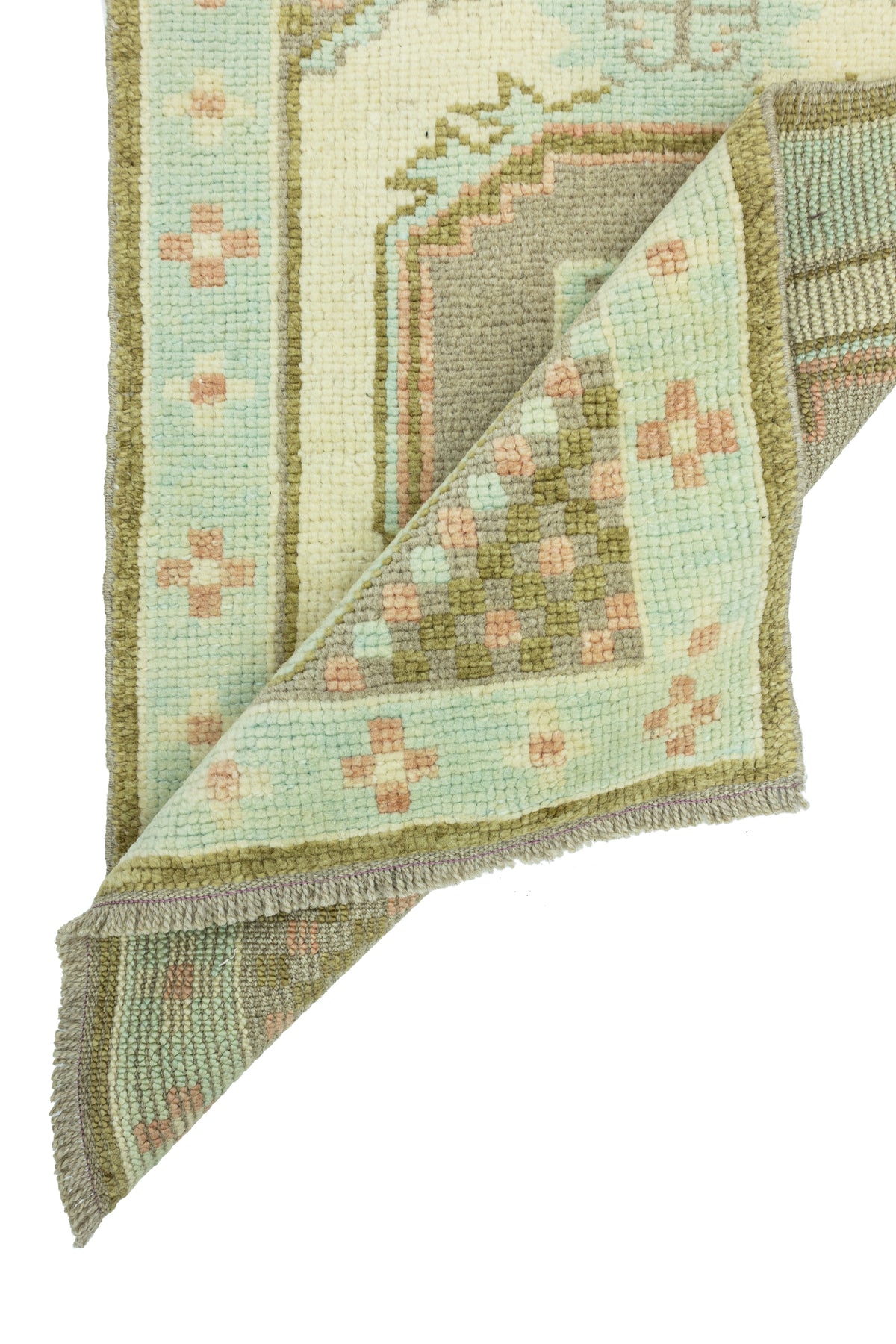 Vintage Turkish Mini Rug No. 833