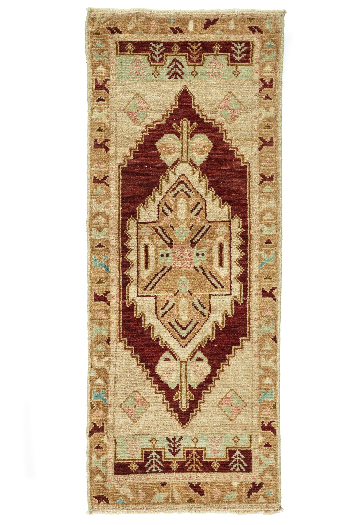 Vintage Turkish Mini Rug No. 796