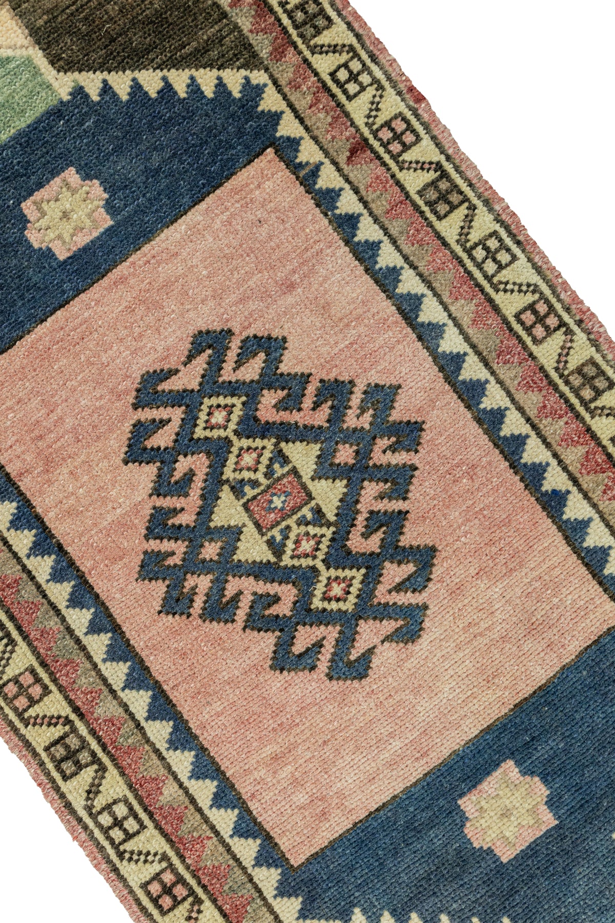 Vintage Turkish Mini Rug No. 806
