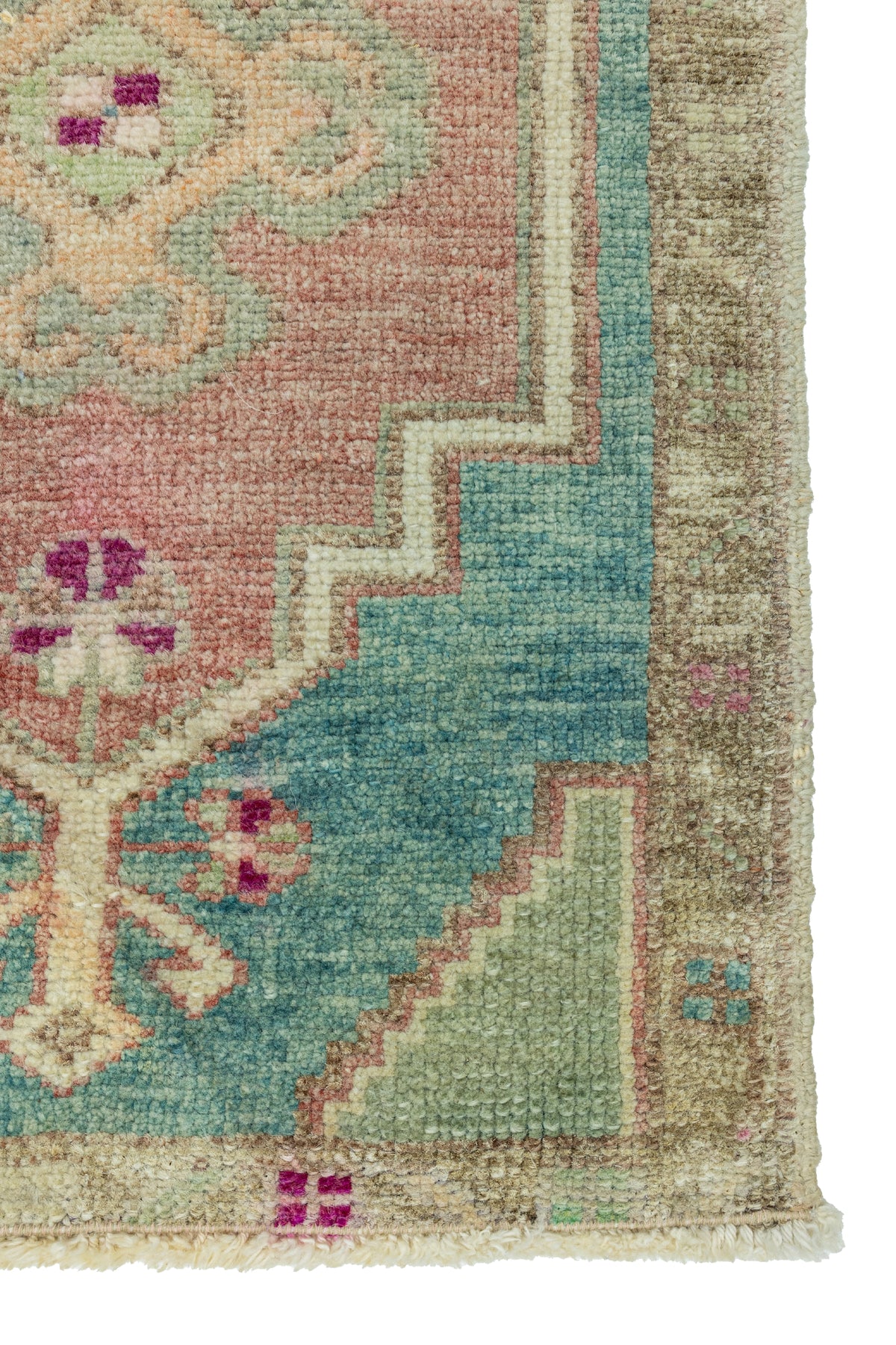 Vintage Turkish Mini Rug No. 807