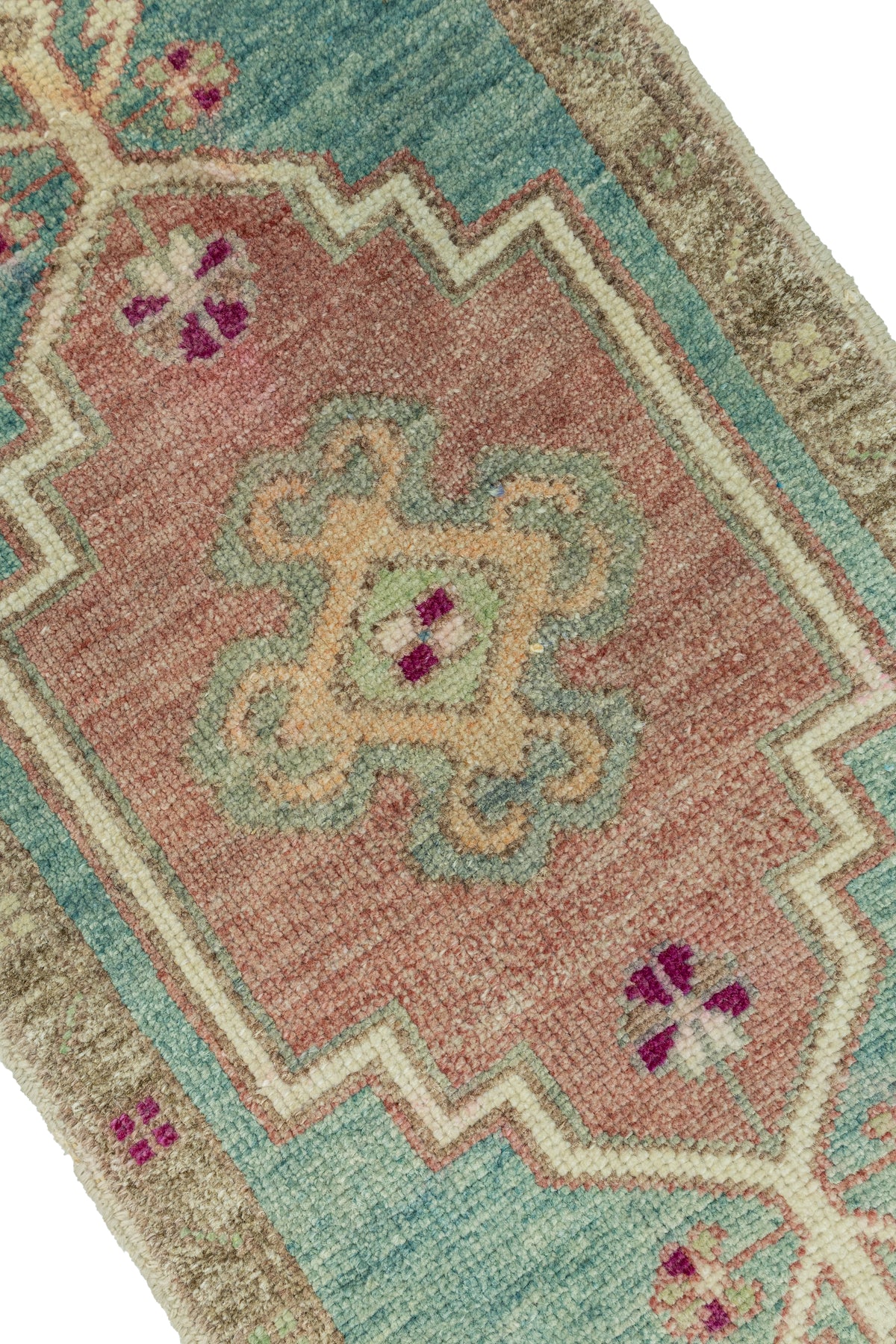 Vintage Turkish Mini Rug No. 807