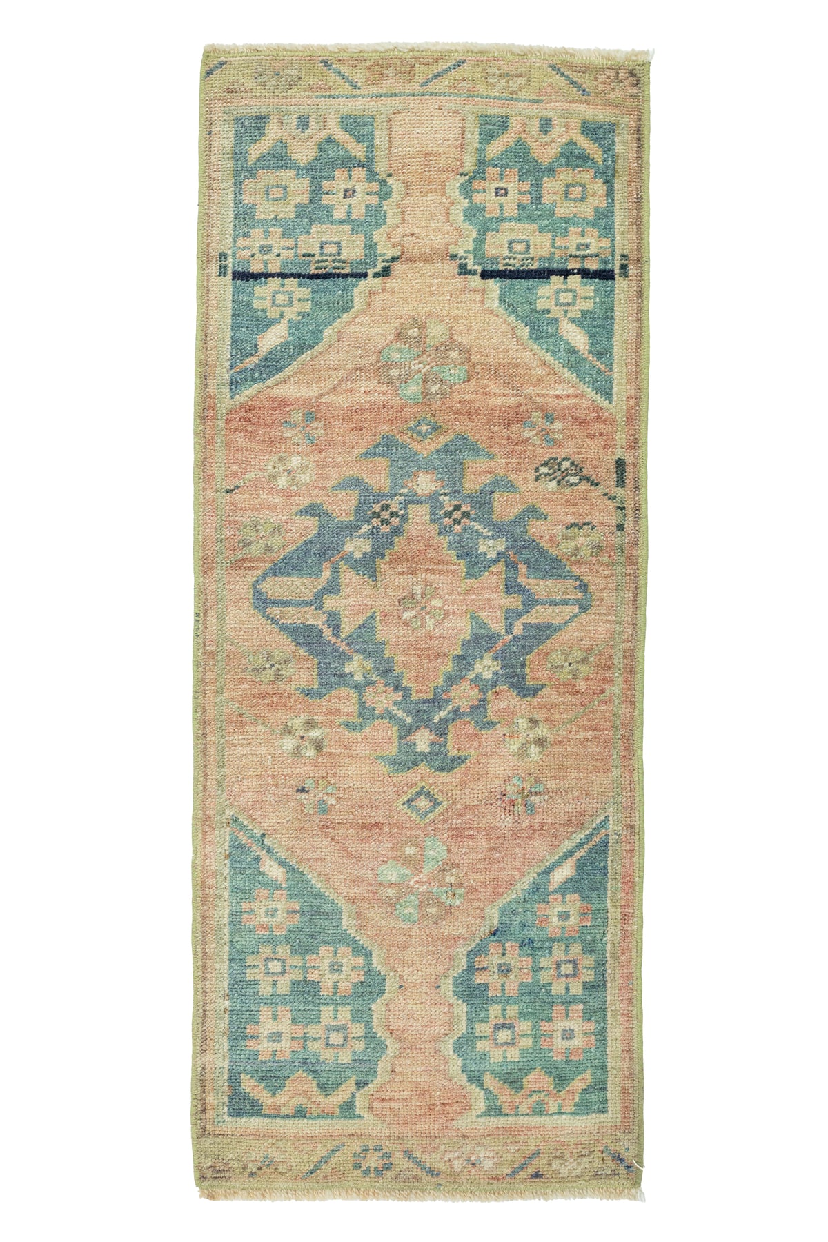 Vintage Turkish Mini Rug No. 818