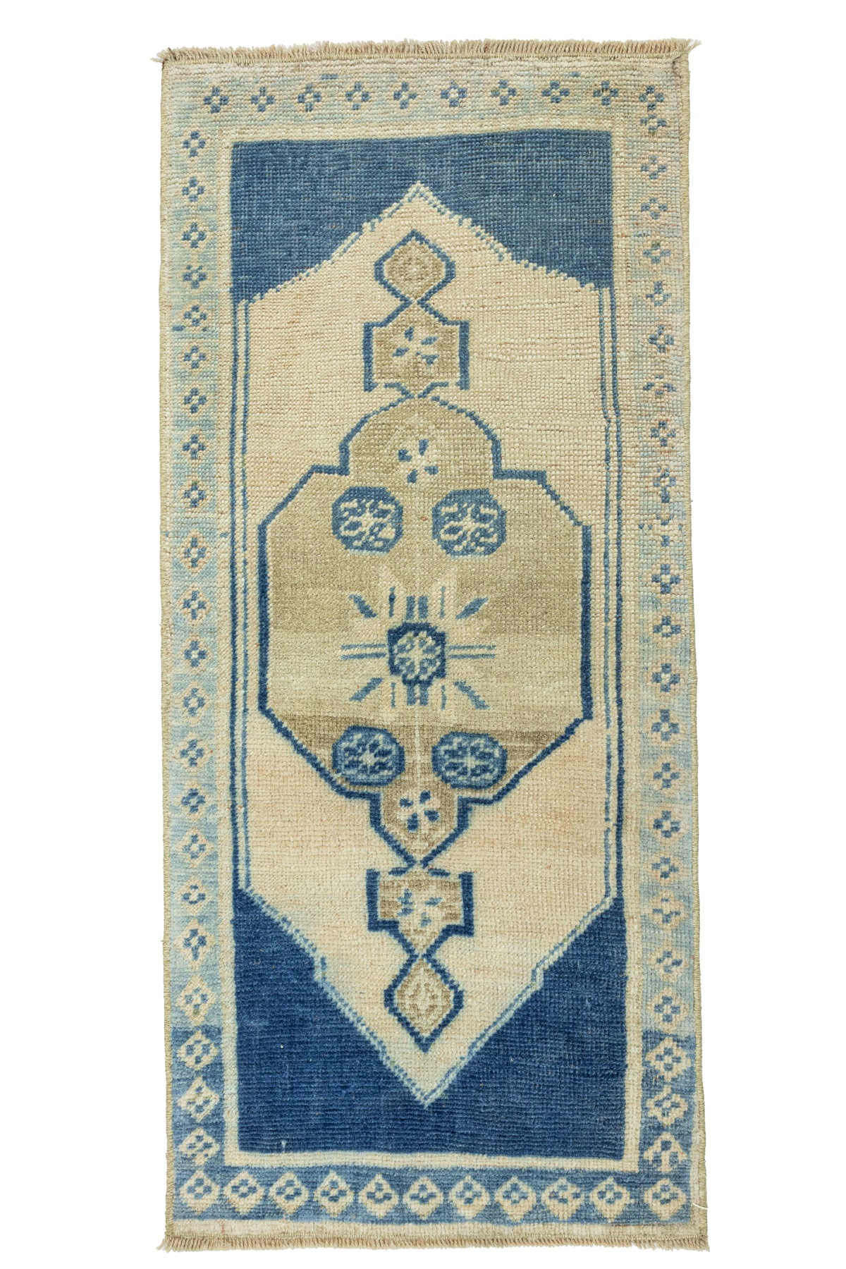 Vintage Turkish Mini Rug No. 805