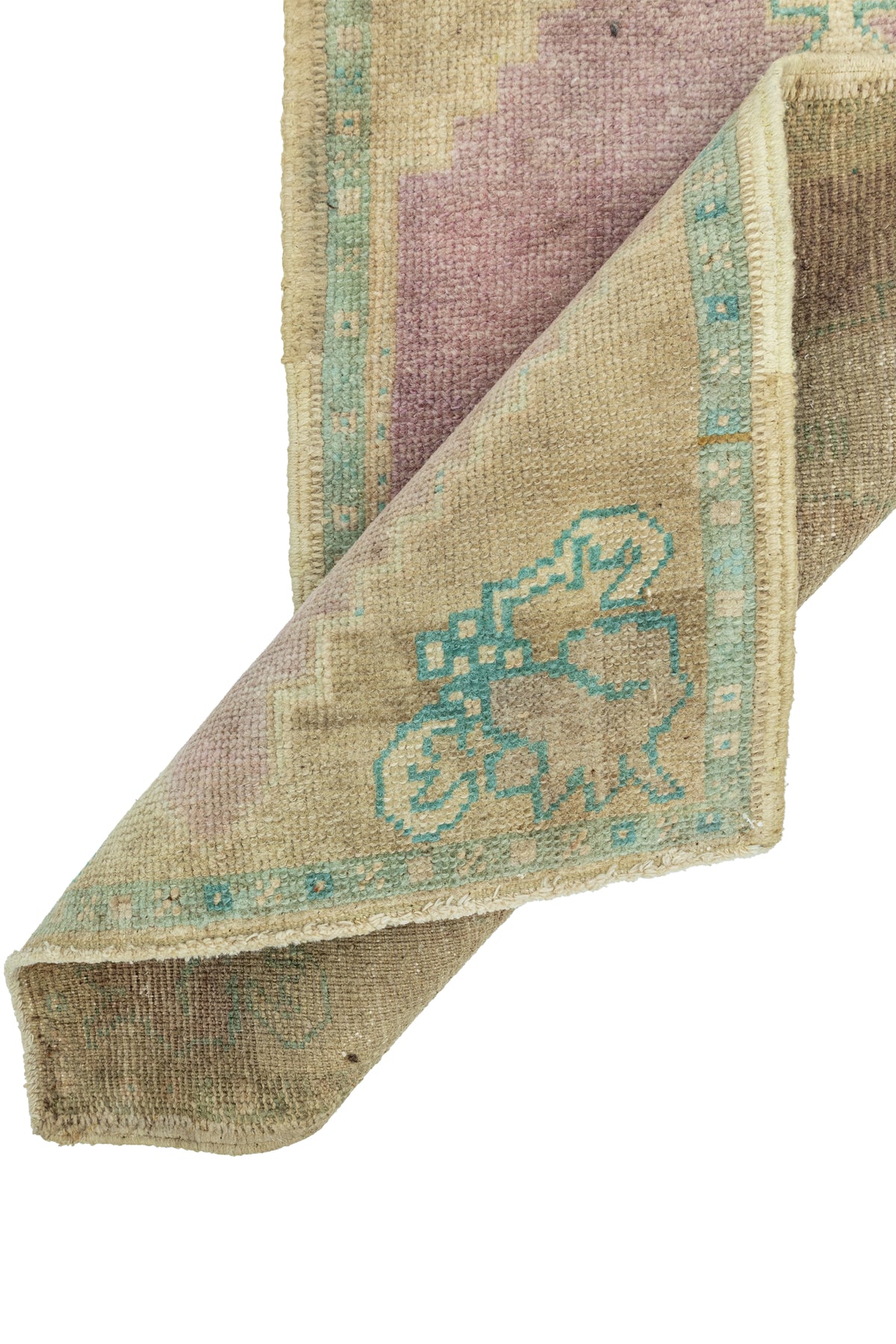 Vintage Turkish Mini Rug No. 803