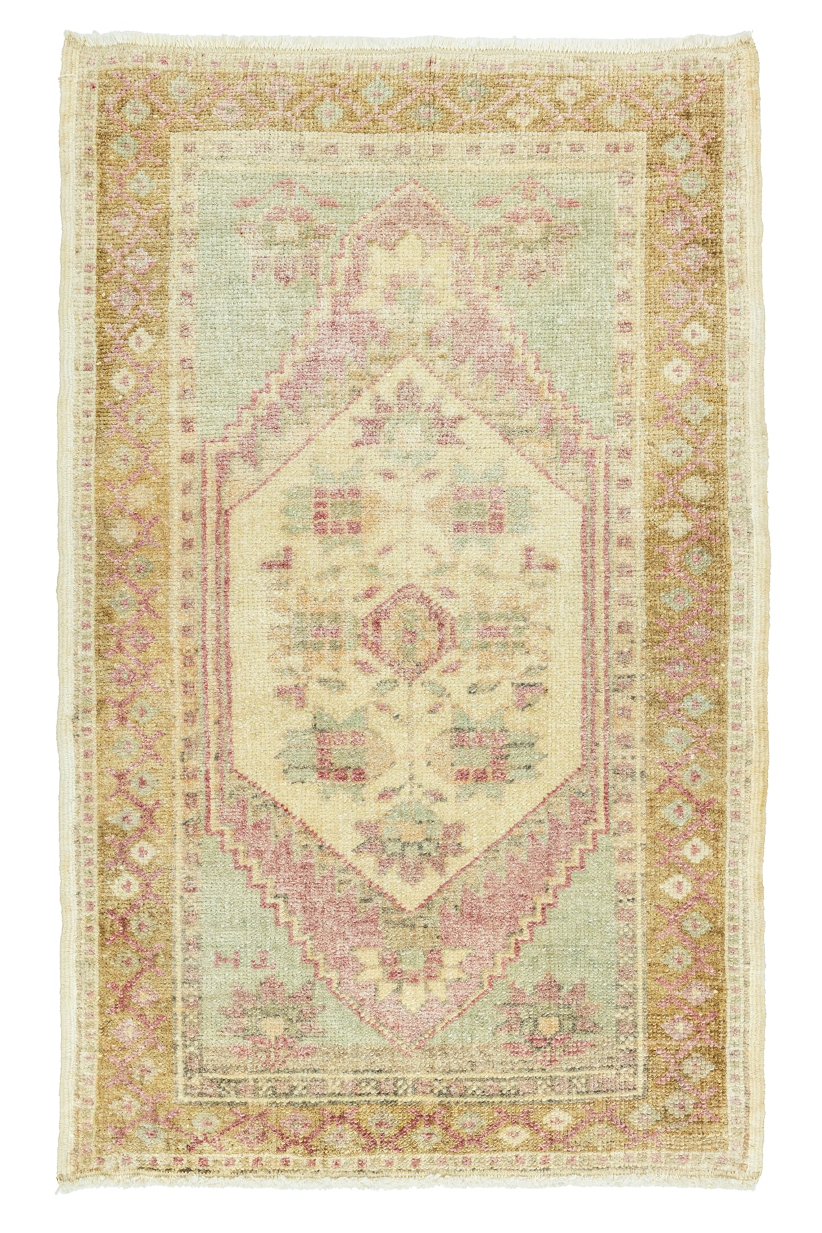 Vintage Turkish Mini Rug No. 837