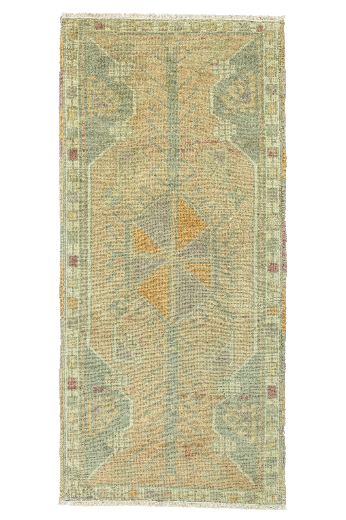 Vintage Turkish Mini Rug No. 819
