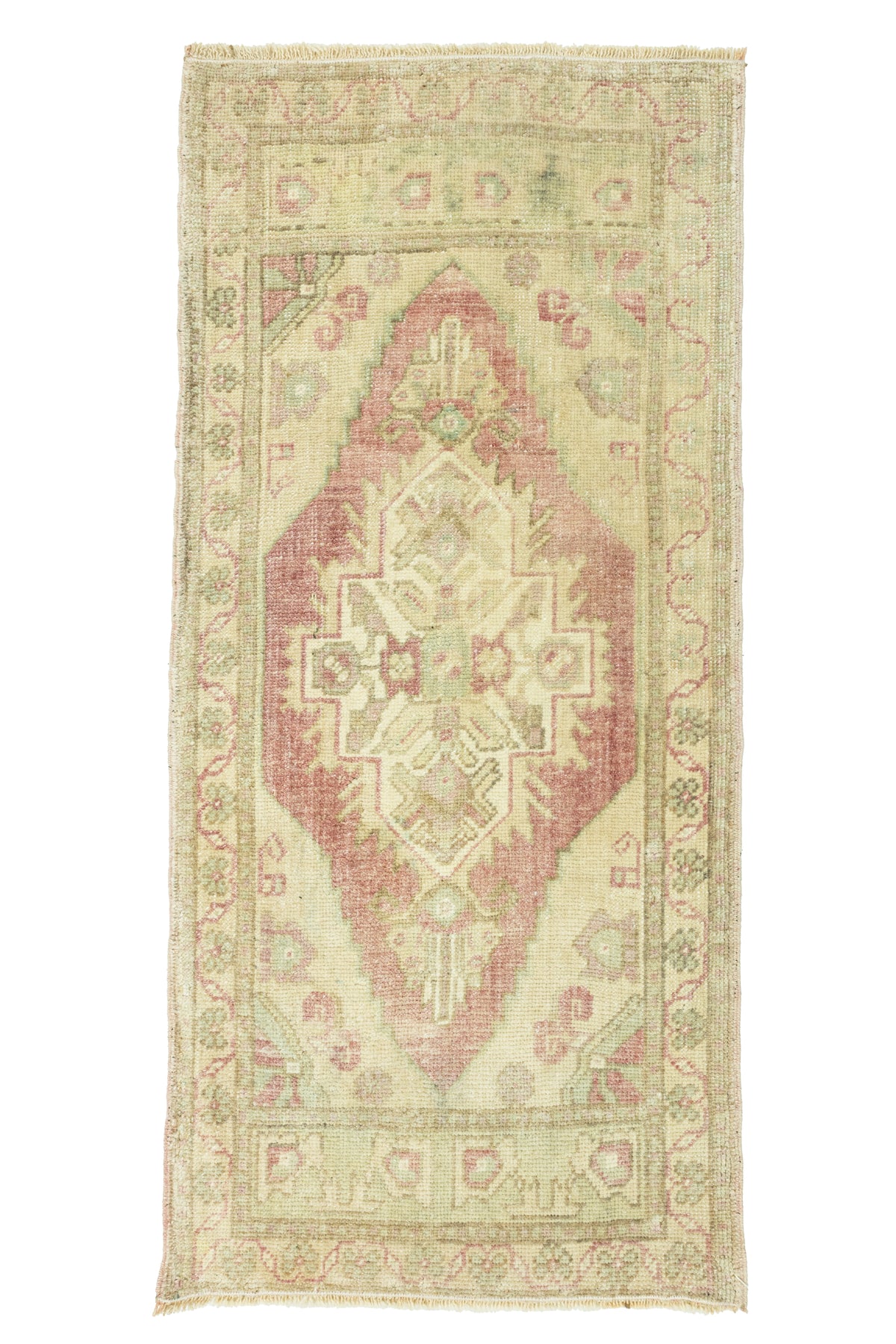Vintage Turkish Mini Rug No. 794