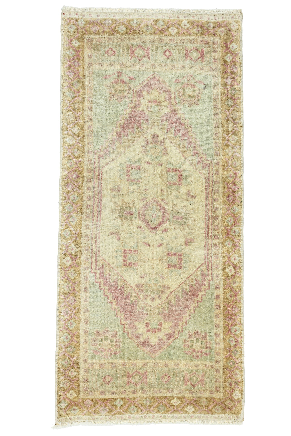 Vintage Turkish Mini Rug No. 791