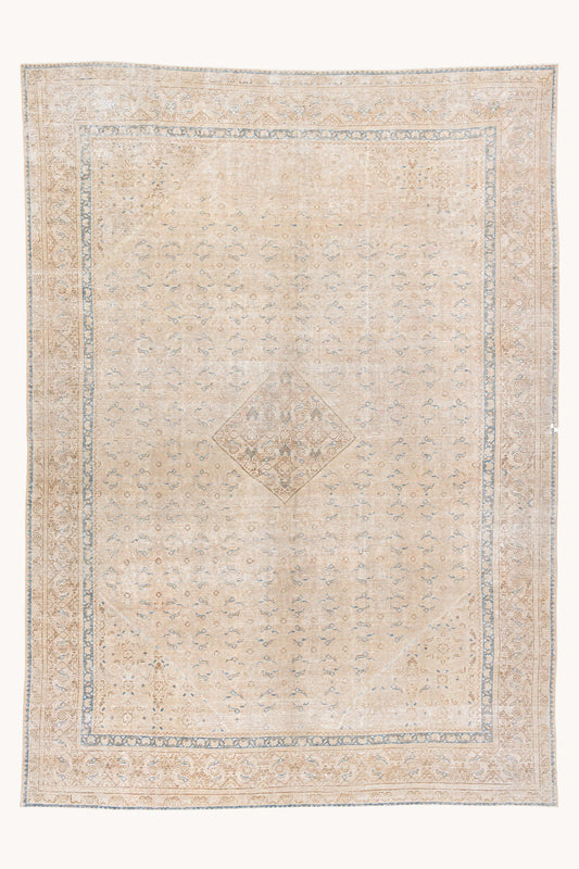 District Loom Vintage Persian Tabriz area rug Lima