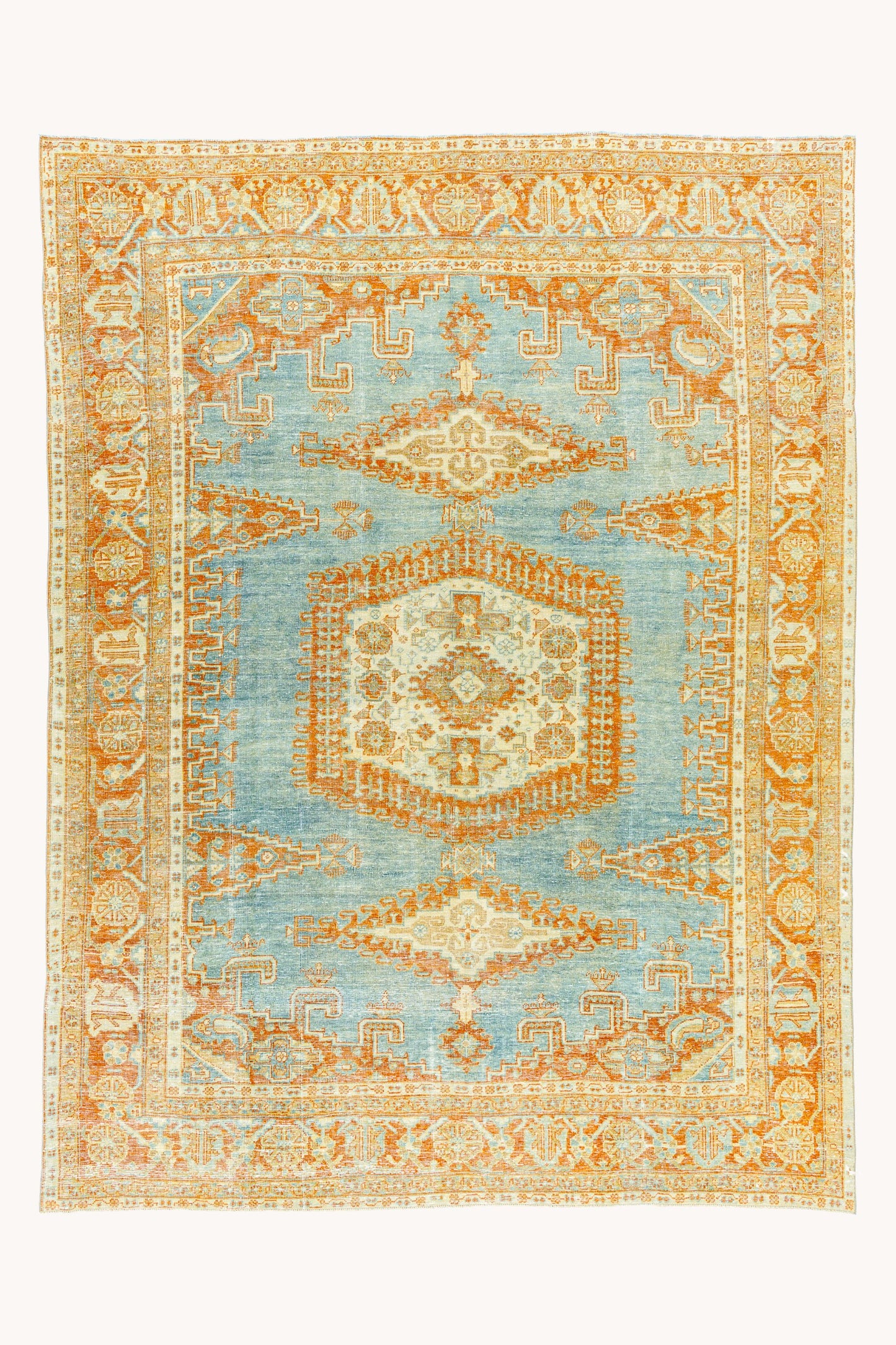 District Loom Vintage Persian Tabriz VISS area rug Hysham