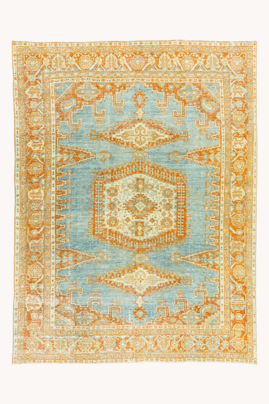District Loom Vintage Persian Tabriz VISS area rug Hysham