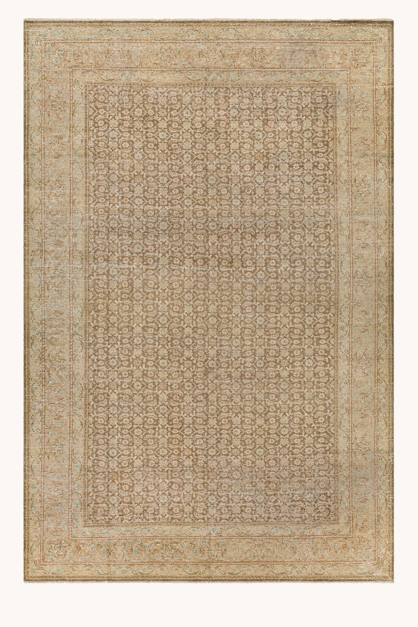 District Loom Vintage Persian Tabriz area rug  Ambrose