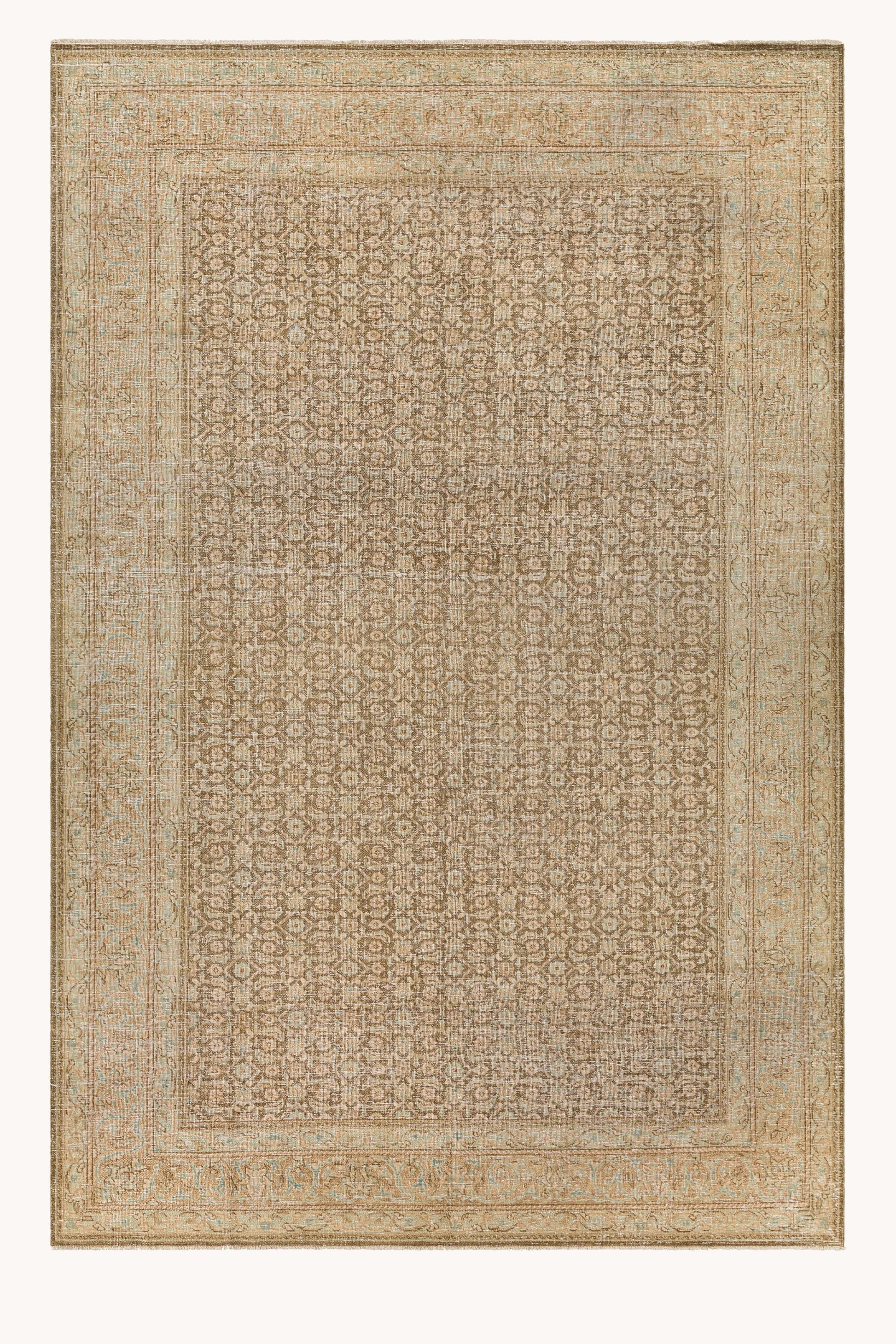 District Loom Vintage Persian Tabriz area rug  Ambrose
