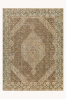 District Loom Vintage Persian Tabriz area rug Keene