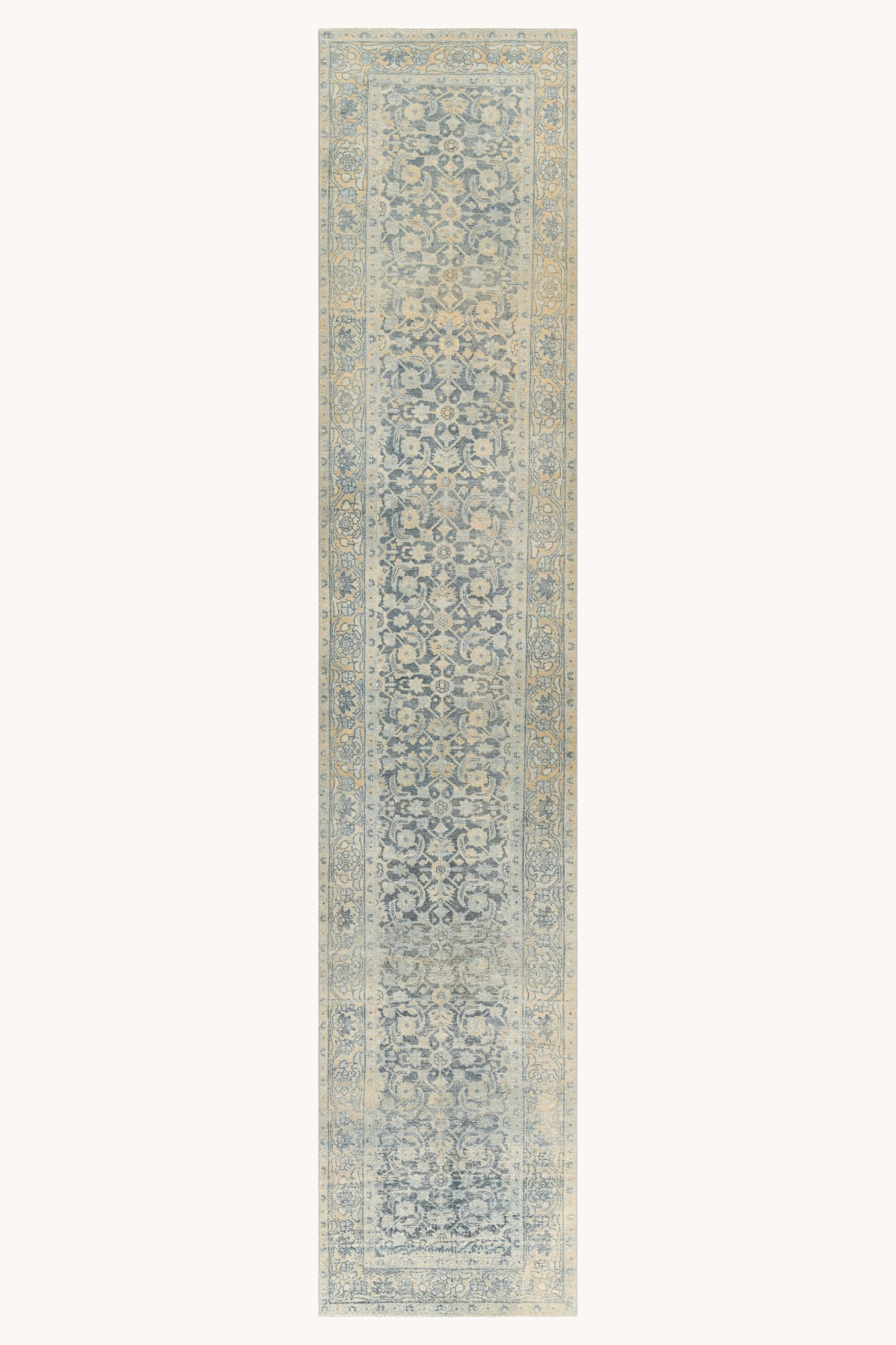 District Loom Vintage Persian Malayer runner rug  Bowdoin