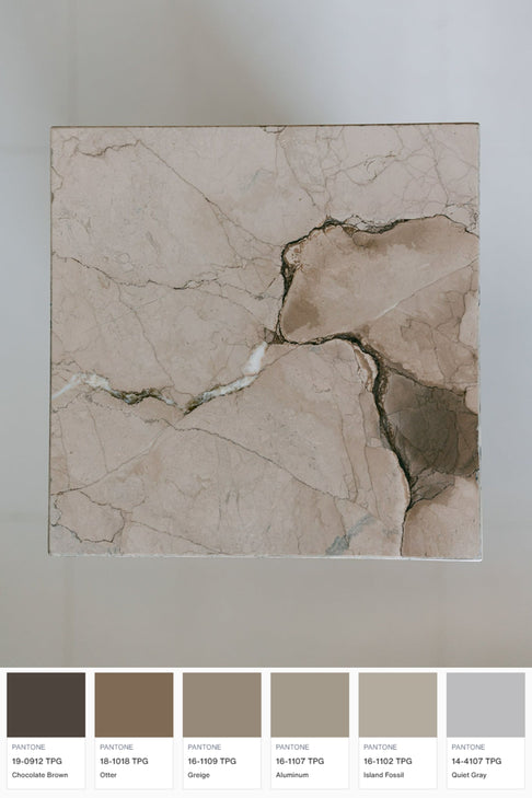 Illusion Bronze Marble Plinth 007 | Made-to-order