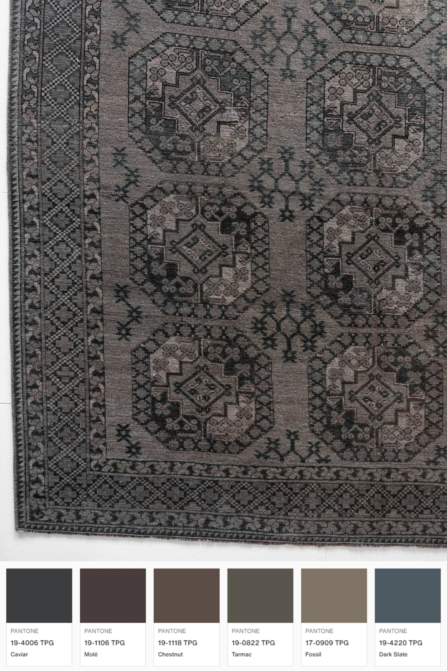 District Loom Vintage Ensari area rug Chester