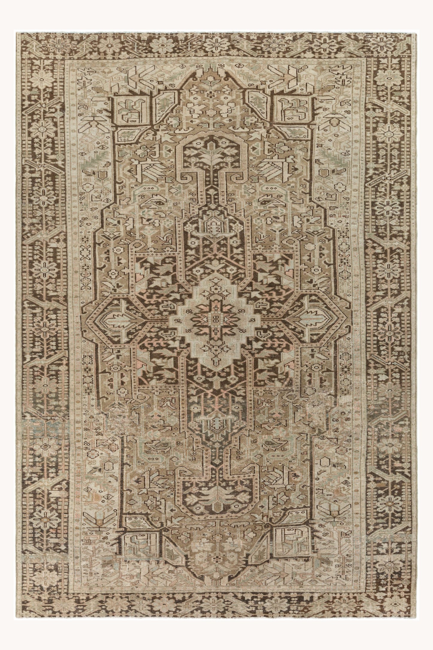 District Loom Vintage Turkish Area Rug Kaven