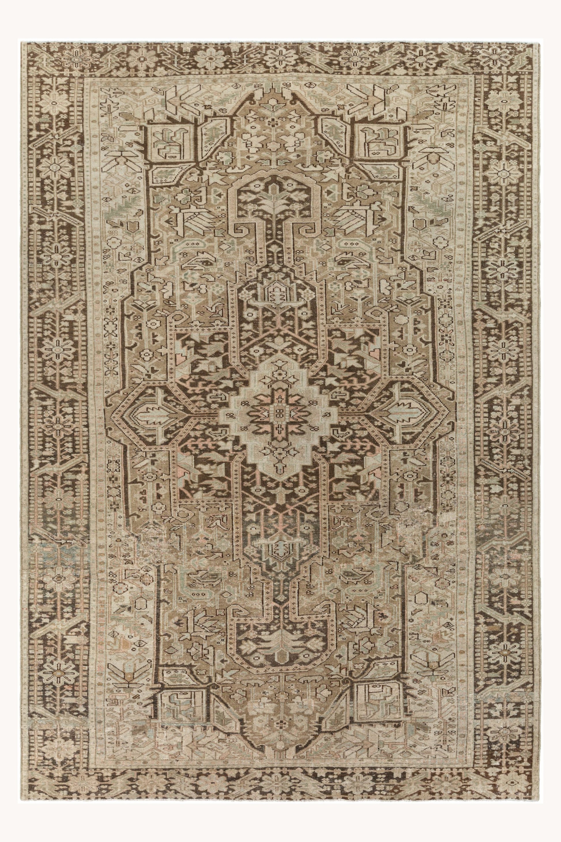 District Loom Vintage Turkish Area Rug Kaven
