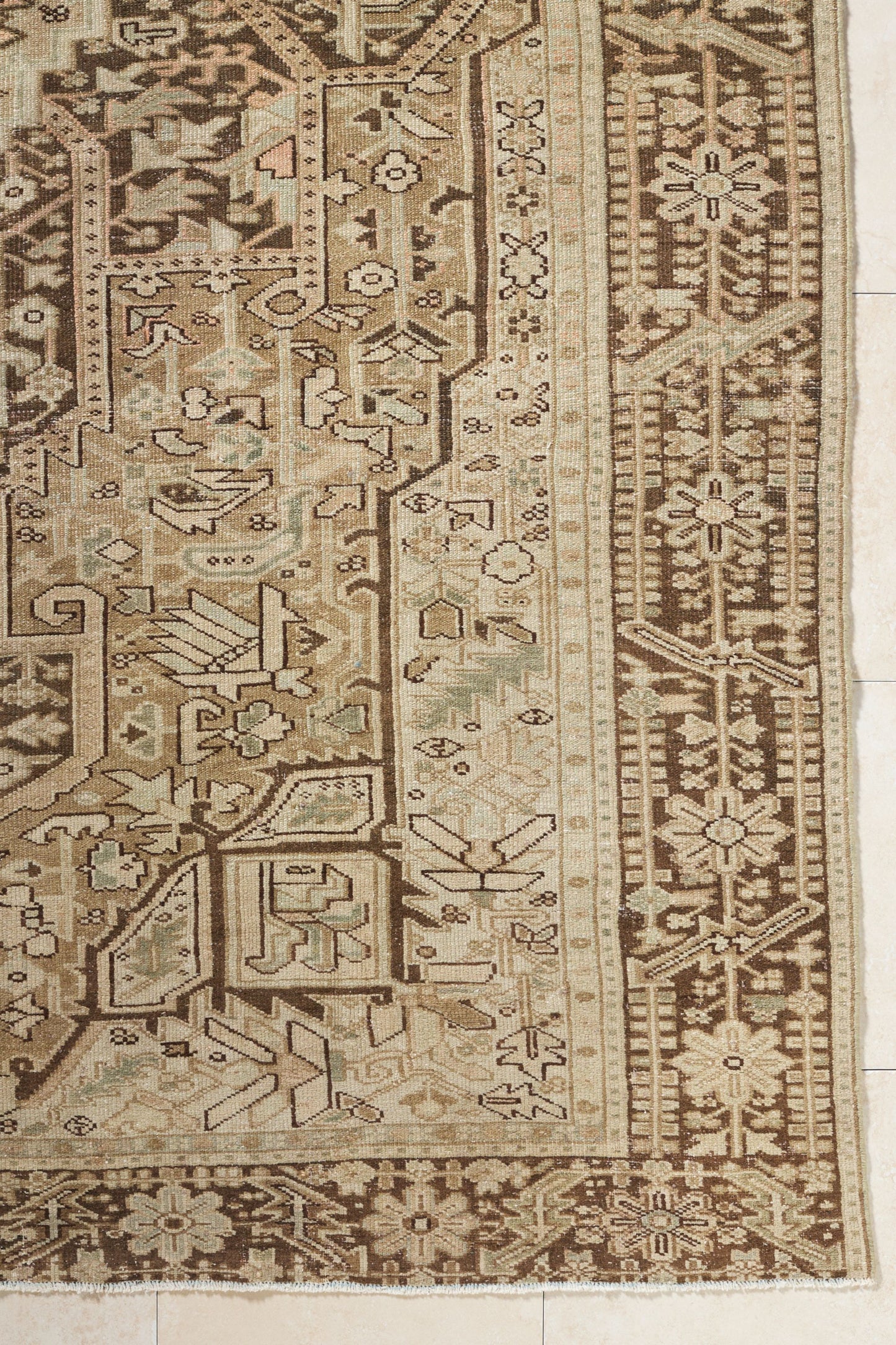 District Loom Vintage Turkish Area Rug Kaven