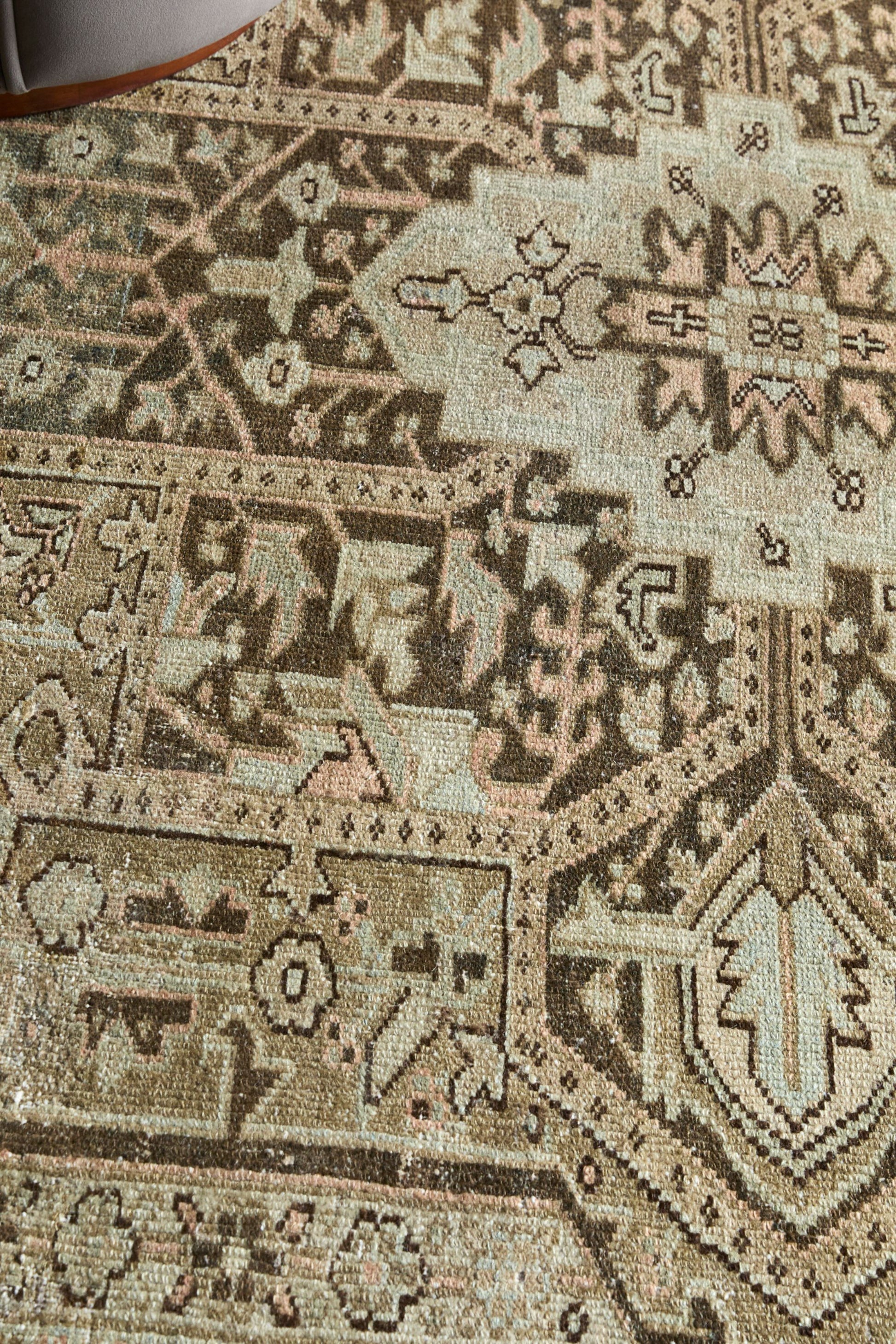 District Loom Vintage Turkish Area Rug Kaven