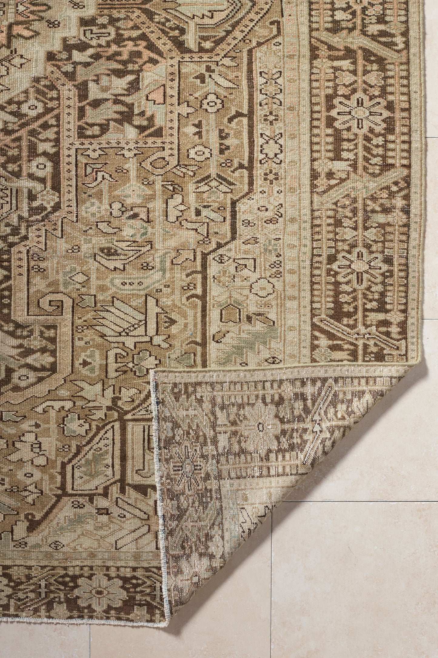 District Loom Vintage Turkish Area Rug Kaven