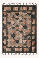 Dusty Deco Lisboa Rug Multi Grey for District Loom